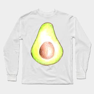 Avocado Slices - Neo Mint Long Sleeve T-Shirt